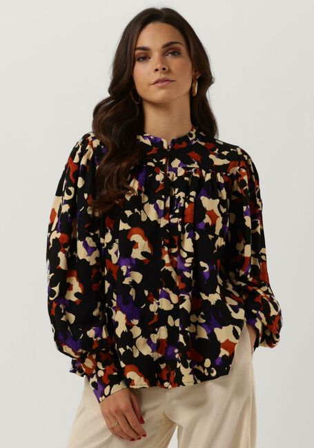 Mehrfarbige/Bunte SELECTED FEMME Blusen HOLDA LS TOP - large
