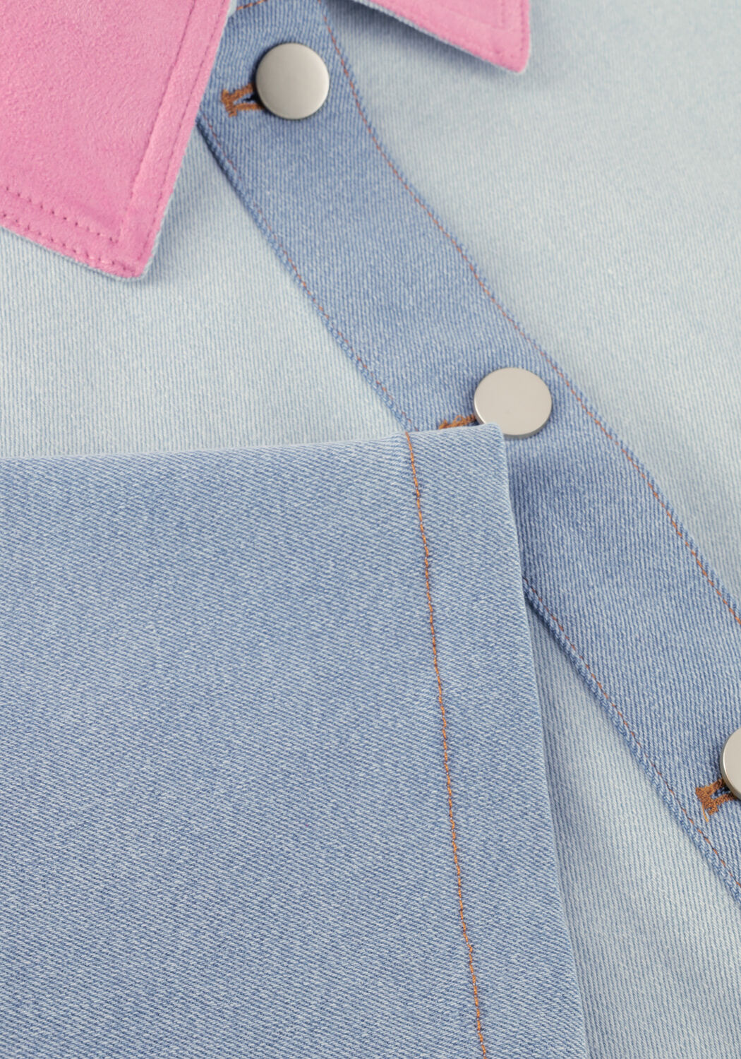 Mehrfarbige/Bunte STUDIO AMAYA Jeansjacke INDY - large
