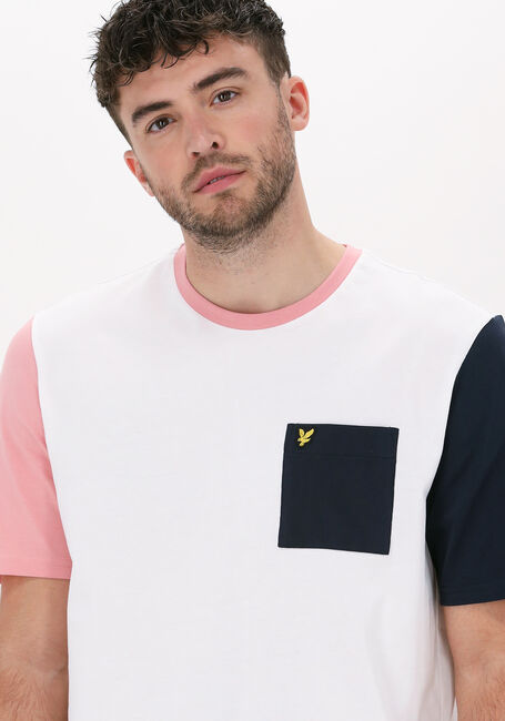 Nicht-gerade weiss LYLE & SCOTT T-shirt CONTRAST T-SHIRT - large