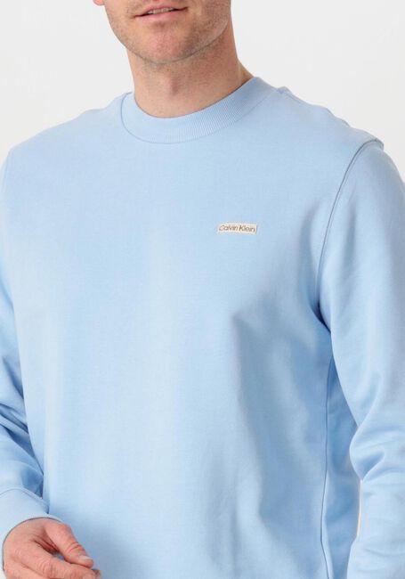 Hellblau CALVIN KLEIN Pullover CALVIN KLEIN LABEL CREW NECK - large