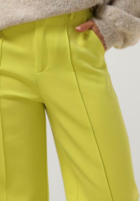 Gelbe COLOURFUL REBEL Hose RUS UNI STRAIGHT PANTS - large