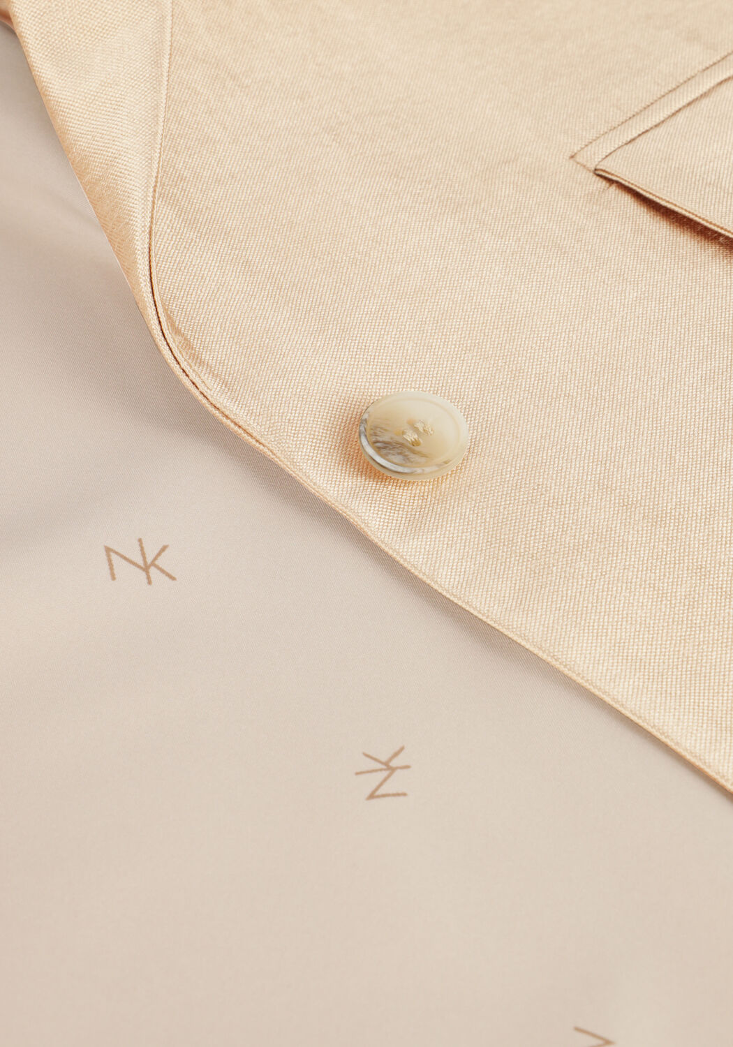 Goldfarbene NUKUS Blazer NAOMI JACKET - large