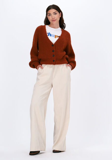 Cognacfarbene FABIENNE CHAPOT Strickjacke STARRY CARDIGAN - large