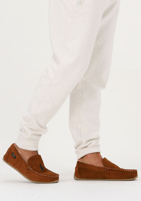 Cognacfarbene POLO RALPH LAUREN Hausschuhe DECLAN - large