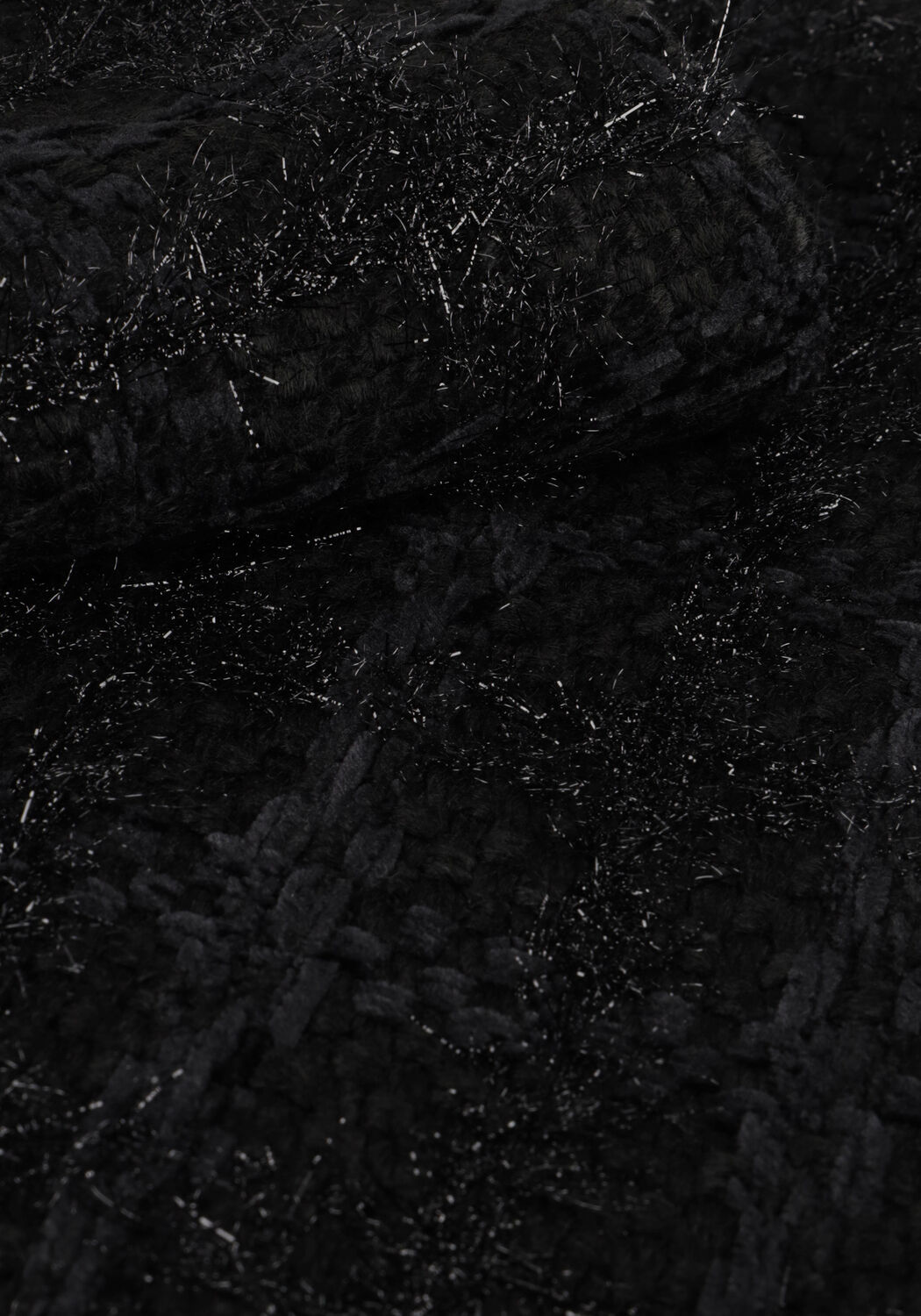 Schwarze AAIKO Minirock LELA TWEED PES 537 SKIRTS - large