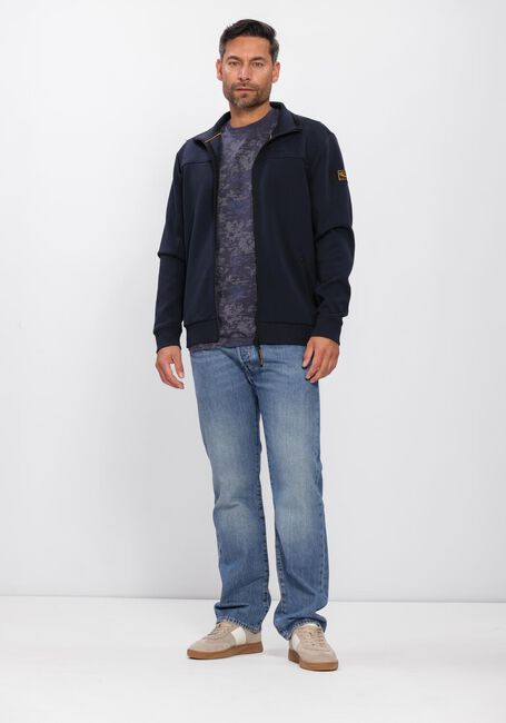 Blaue PME LEGEND T-shirt AOP COTTON SLUB - large