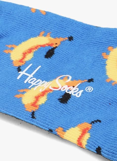 Blaue HAPPY SOCKS Socken KIDS HOT DOG DOG - large