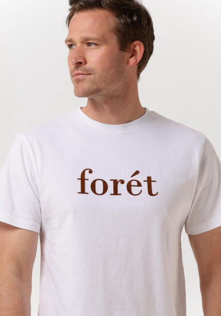 Weiße FORÉT T-shirt RESIN T-SHIRT - large