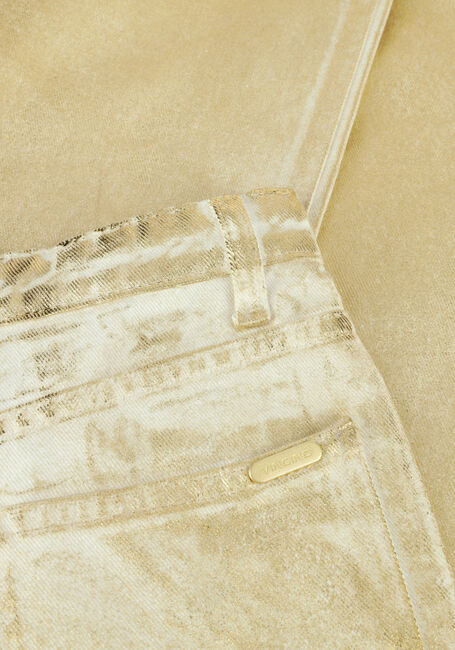 Goldfarbene VINGINO Straight leg jeans CATO METALLIC - large