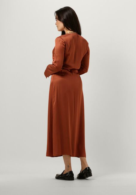 Rote MODSTRÖM Midikleid FLOREMD WRAP DRESS - large