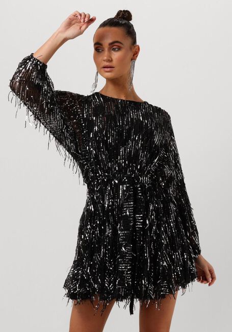 Schwarze IBANA Minikleid FROSTY - large