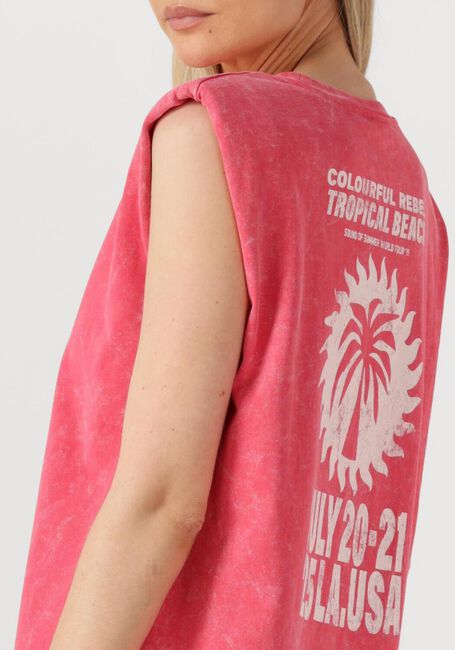Rosane COLOURFUL REBEL Midikleid TROPICAL BEACH TOUR ACID WASH PADDED DRESS SL - large