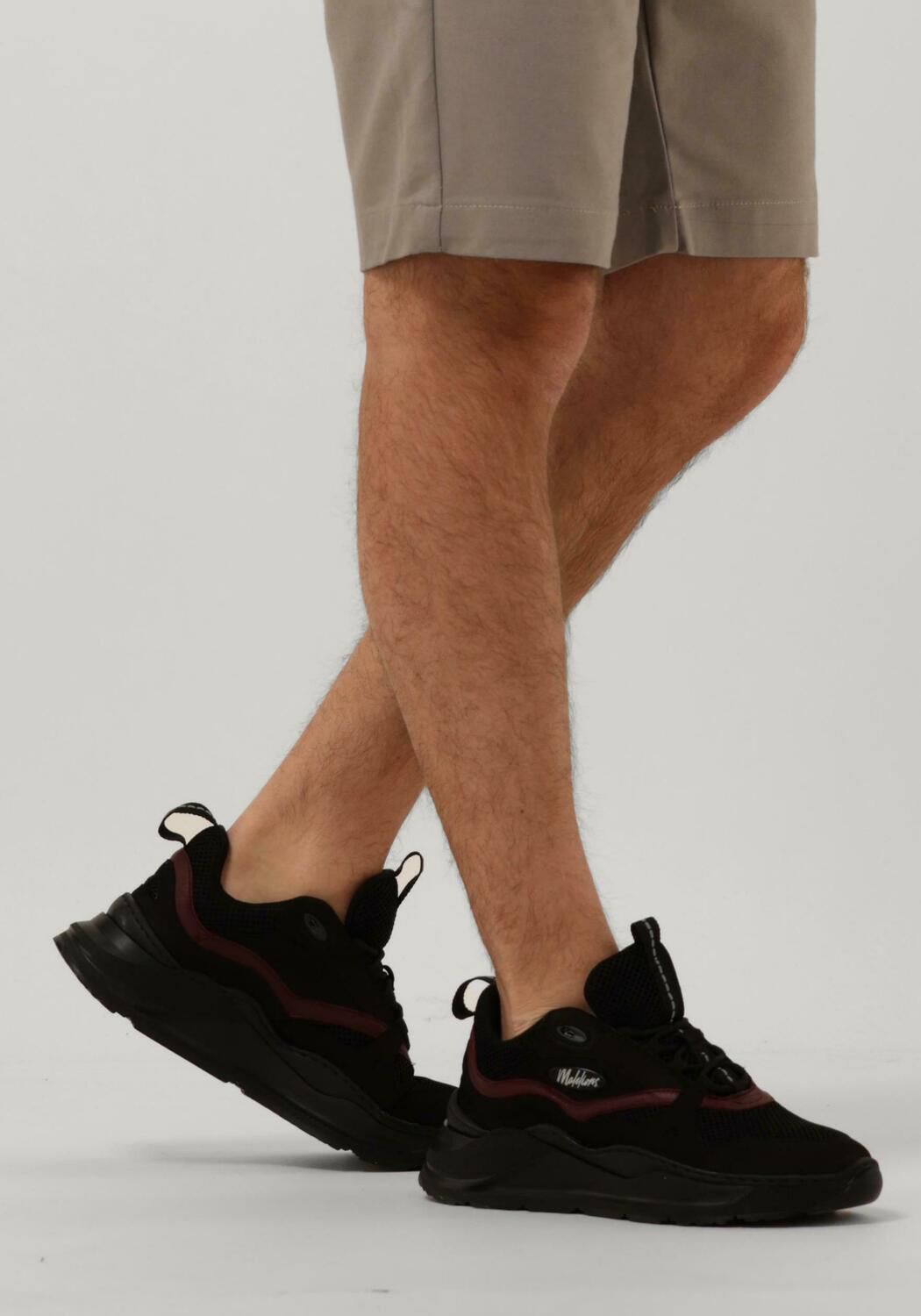 Schwarze MALELIONS Sneaker Low MALELIONS MEN MESH RUNNER - large
