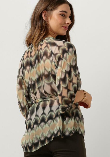Mehrfarbige/Bunte SUMMUM T-shirt TOP ARCH PRINT - large