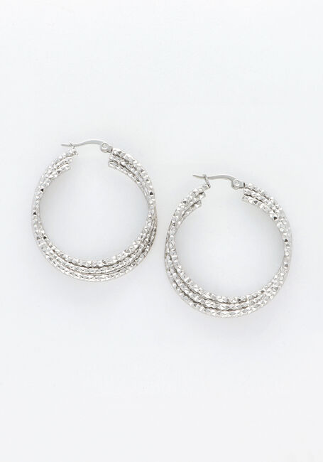 Silberfarbig NOTRE-V Ohrringe EARRING DOUBLE RING - large