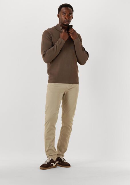 Taupe GENTI Pullover TURTLE ZIP - large