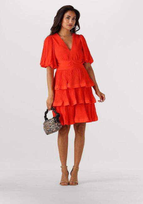 Orangene Y.A.S. Midikleid YASPLIRA SS DRESS S - large