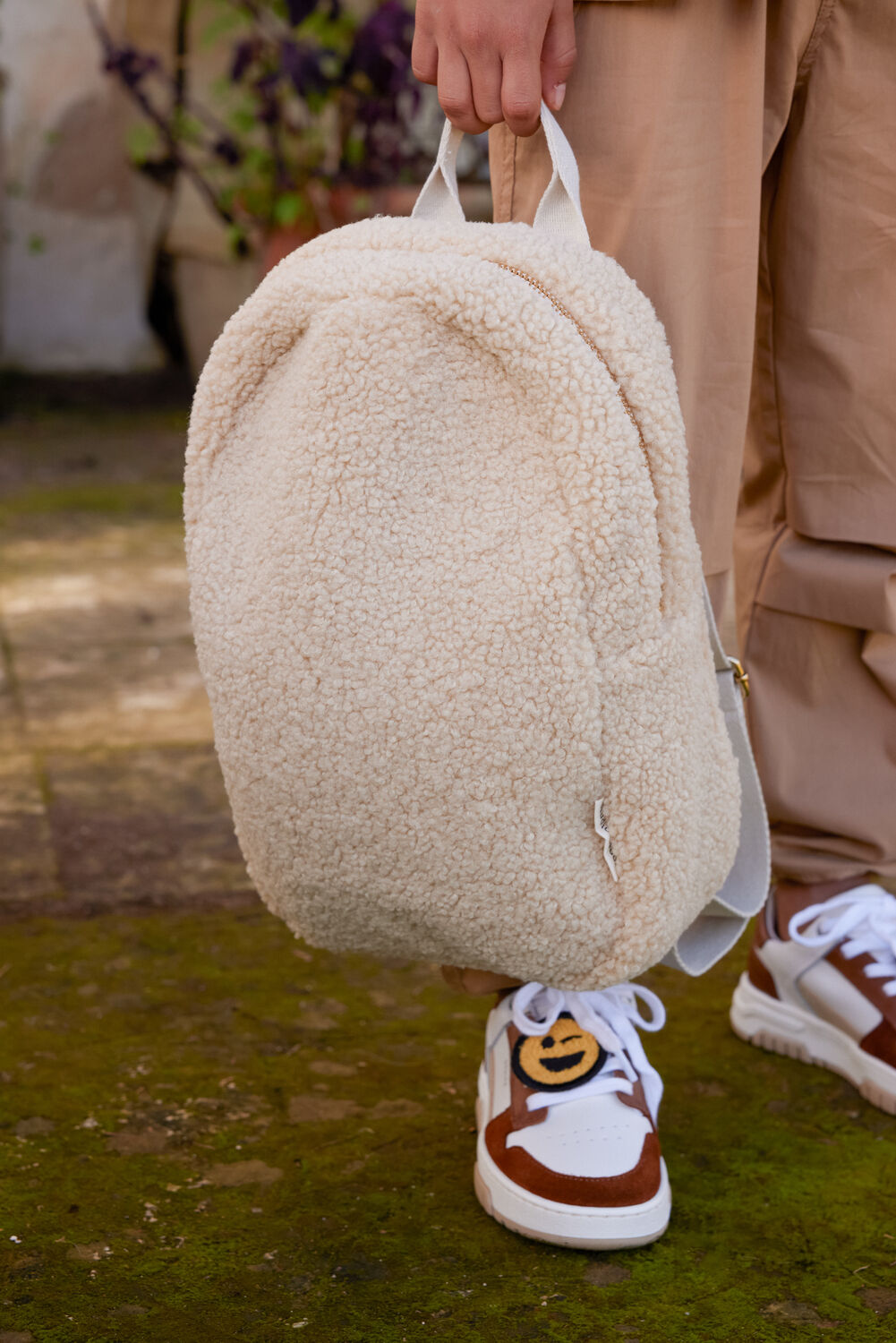 Ecru STUDIO NOOS Rucksack MINI CHUNKY BACKPACK - large