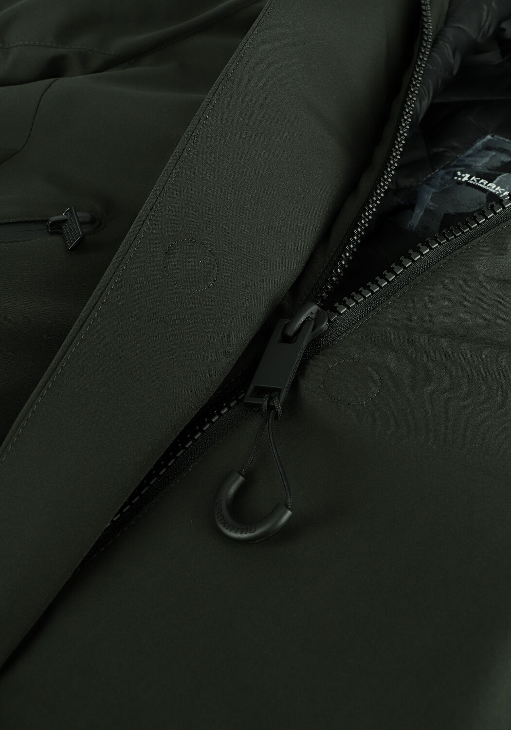 Dunkelgr&uuml;n KRAKATAU Wattierte Jack QW345 - large