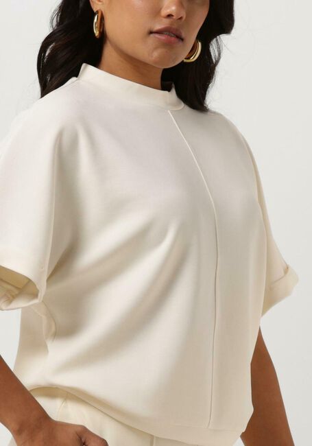 Nicht-gerade weiss SUMMUM Top SWEATER TOP SHORT SLEEVE - large