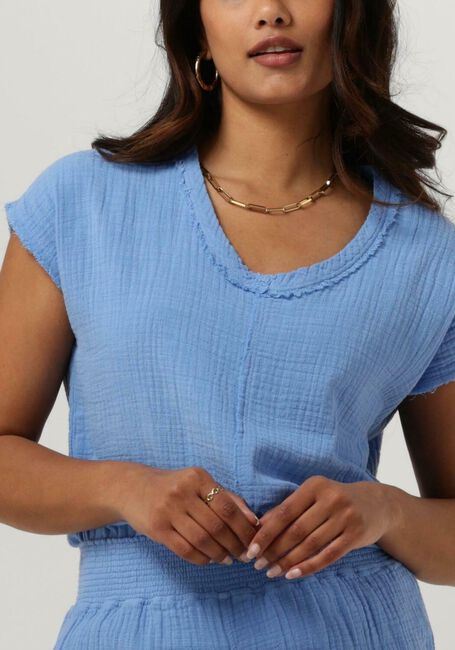 Blaue CIRCLE OF TRUST Top JANICE TOP - large