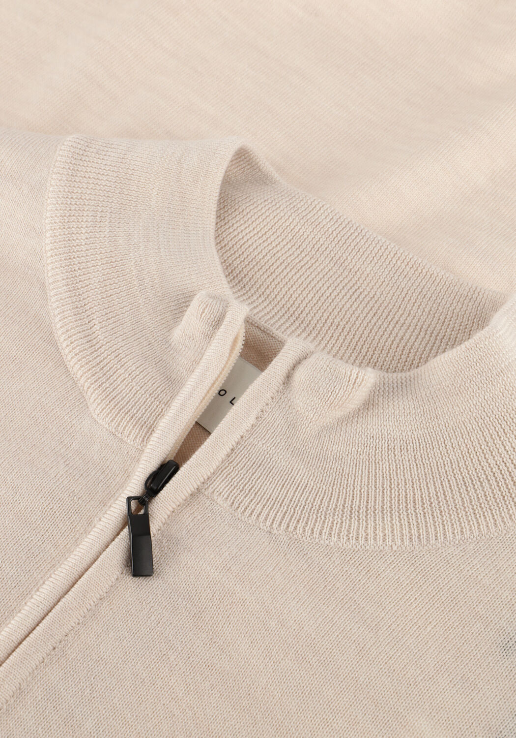 Beige STEFANO LAURAN Pullover HALF ZIP ANDERS - large