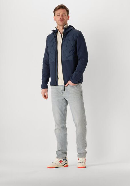 Blaue CAST IRON Jack ZIP JACKET INTERLOCK NYLON - large