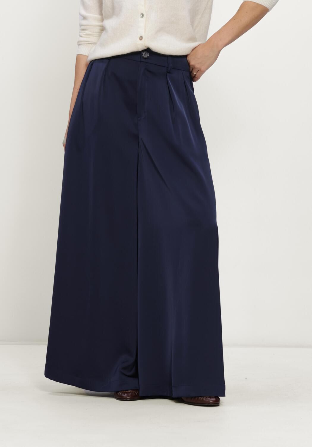 Dunkelblau CO'COUTURE Weite Hose SAFIRACC SKIRT PANT