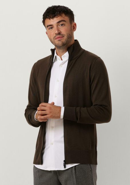 Braune DRYKORN Strickjacke ANTONIO 420002 - large