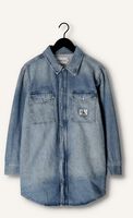 Blaue CALVIN KLEIN Jeansjacke UTILITY SHIRT JACKET Blaue CALVIN KLEIN Jeansjacke UTILITY SHIRT JACKET - medium