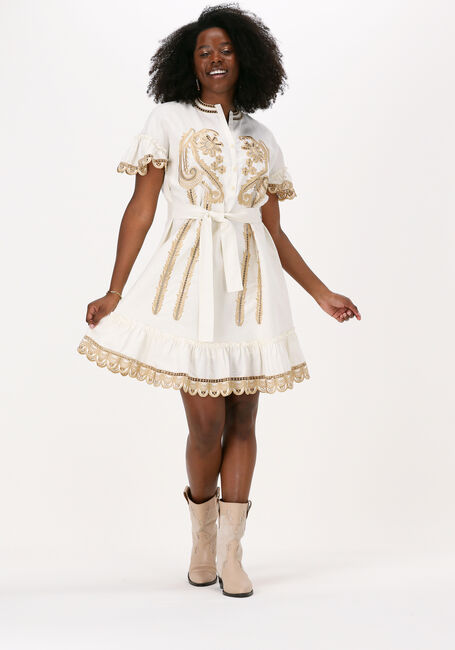 Weiße SILVIAN HEACH Minikleid SABLEYE - large