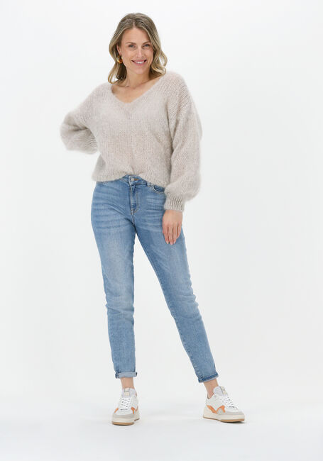 Beige AMERICAN DREAMS Pullover MILANA LS MOHAIR KNIT - large