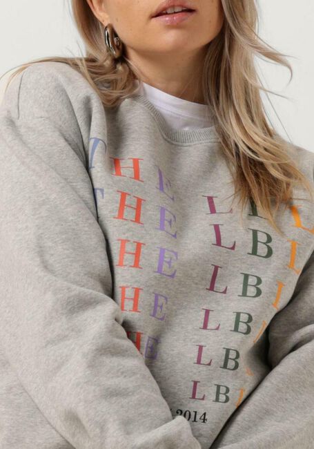 Graue ALIX THE LABEL Pullover LADIES KNITTED THE LABEL SWEATER - large