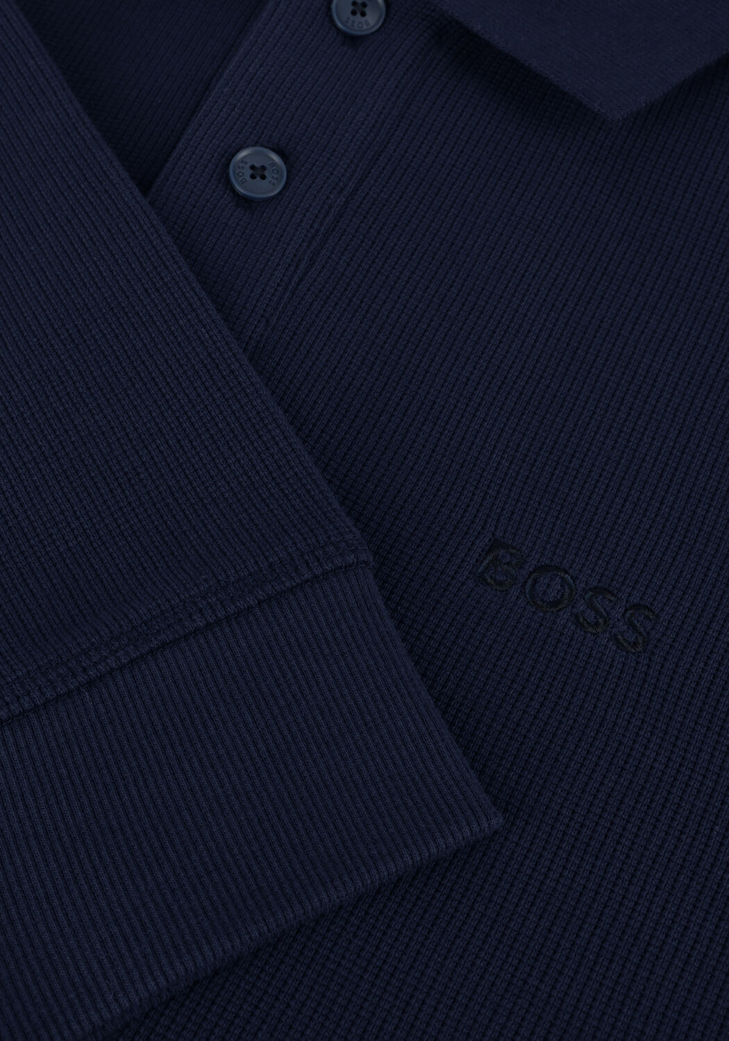 Dunkelblau BOSS ORANGE Polo-Shirt PATEMPESTO LONG - large