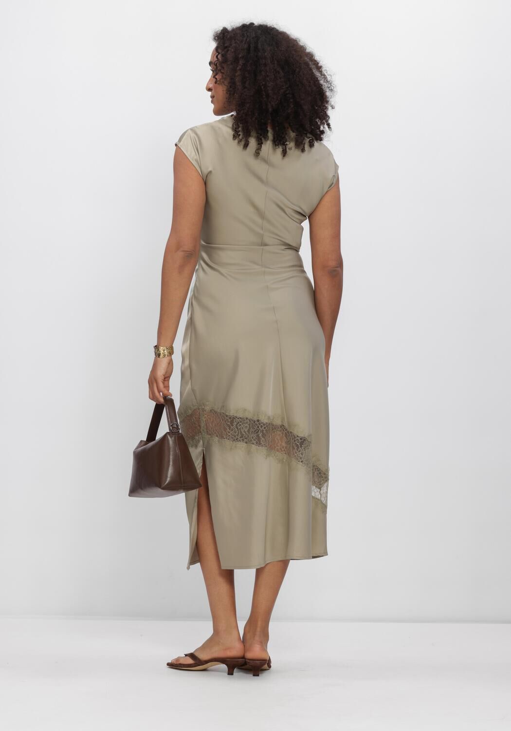 Gr&uuml;ne MODSTR&Ouml;M Kleider TAILORMD LACE DRESS - large