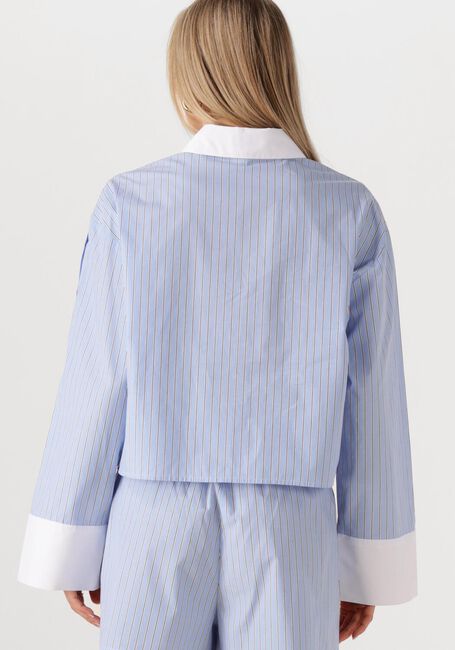 Blaue SECOND FEMALE Blusen ALANIS COMBI SHIRT - large