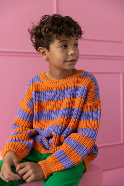 Orangene YUKI KIDSWEAR Pullover CHUNKY KNITTED SWEATER - large
