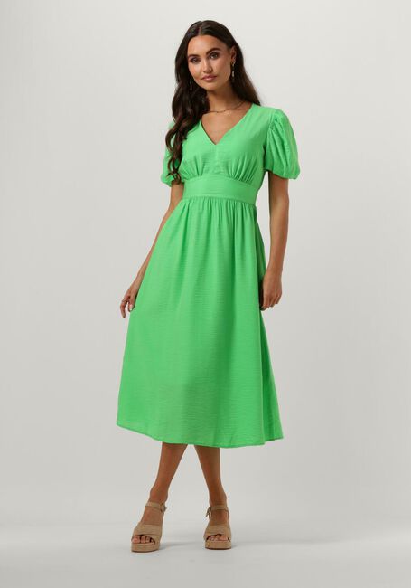 Grüne Y.A.S. Midikleid YASCLEMA SS MIDI DRESS - large