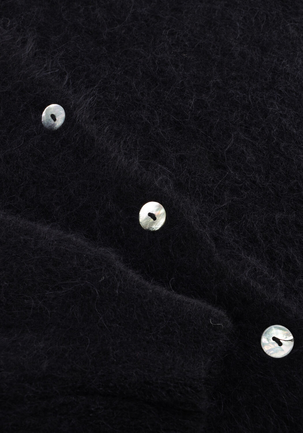 Schwarze AAIKO Strickjacke LORYS WP 389 - large