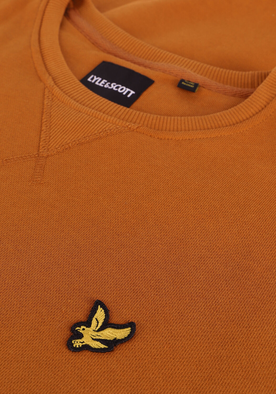 Orangene LYLE & SCOTT Sweatshirt CREW NECK SWEATSHIRT - large