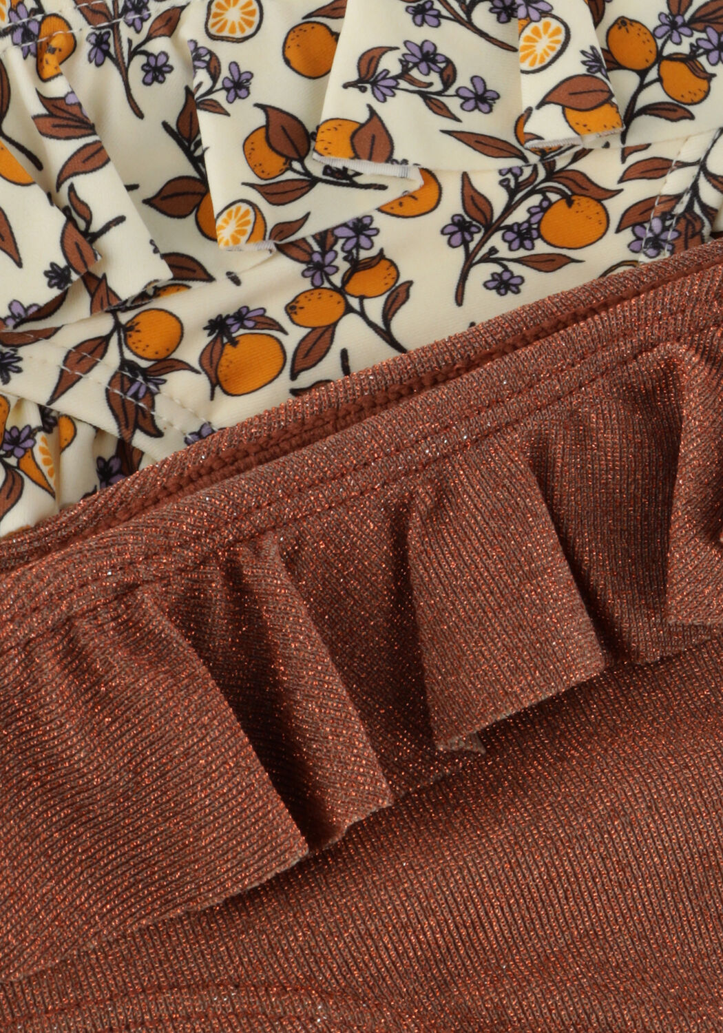 Braune SALTED STORIES Bikini Hosen SOPHIE 2 PACK - large