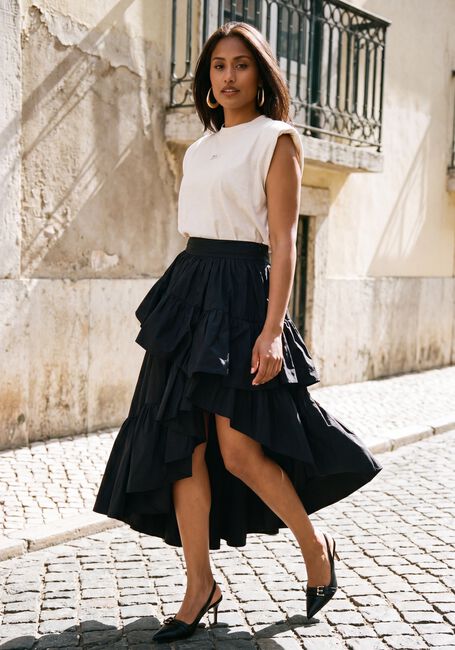 Schwarze JOSH V Maxirock SHANEL SKIRT - large