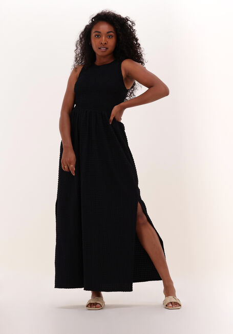 Schwarze NOTES DU NORD Maxikleid DARCY DRESS - large