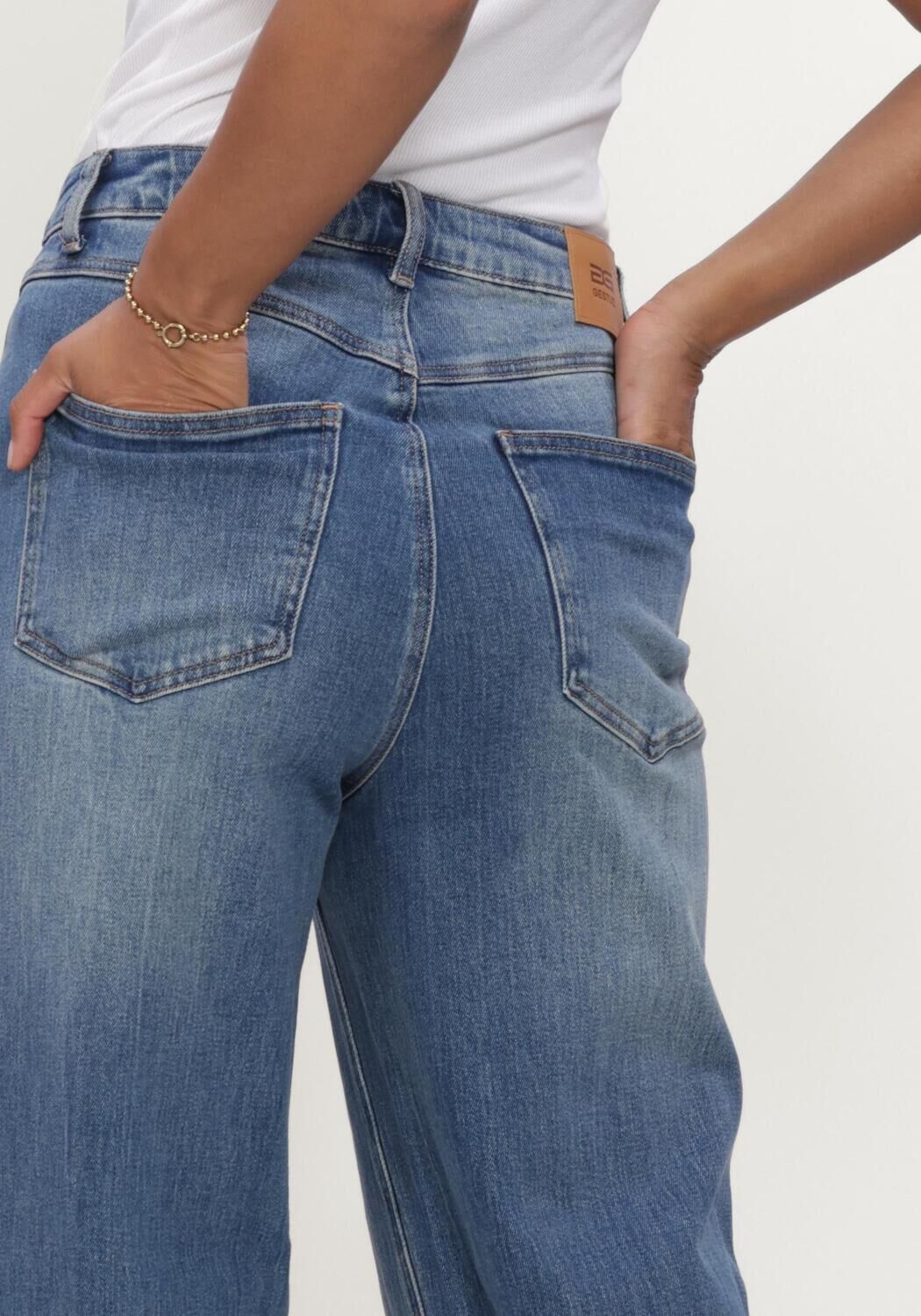 Blaue GESTUZ Wide jeans GZSARA HW WIDE JEANS - large