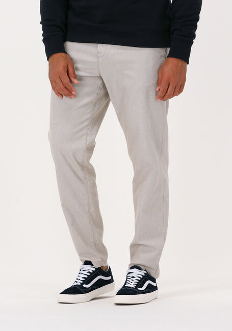 Graue SELECTED HOMME Hose SLHSLIMTAPERED-YORK PANTS - large
