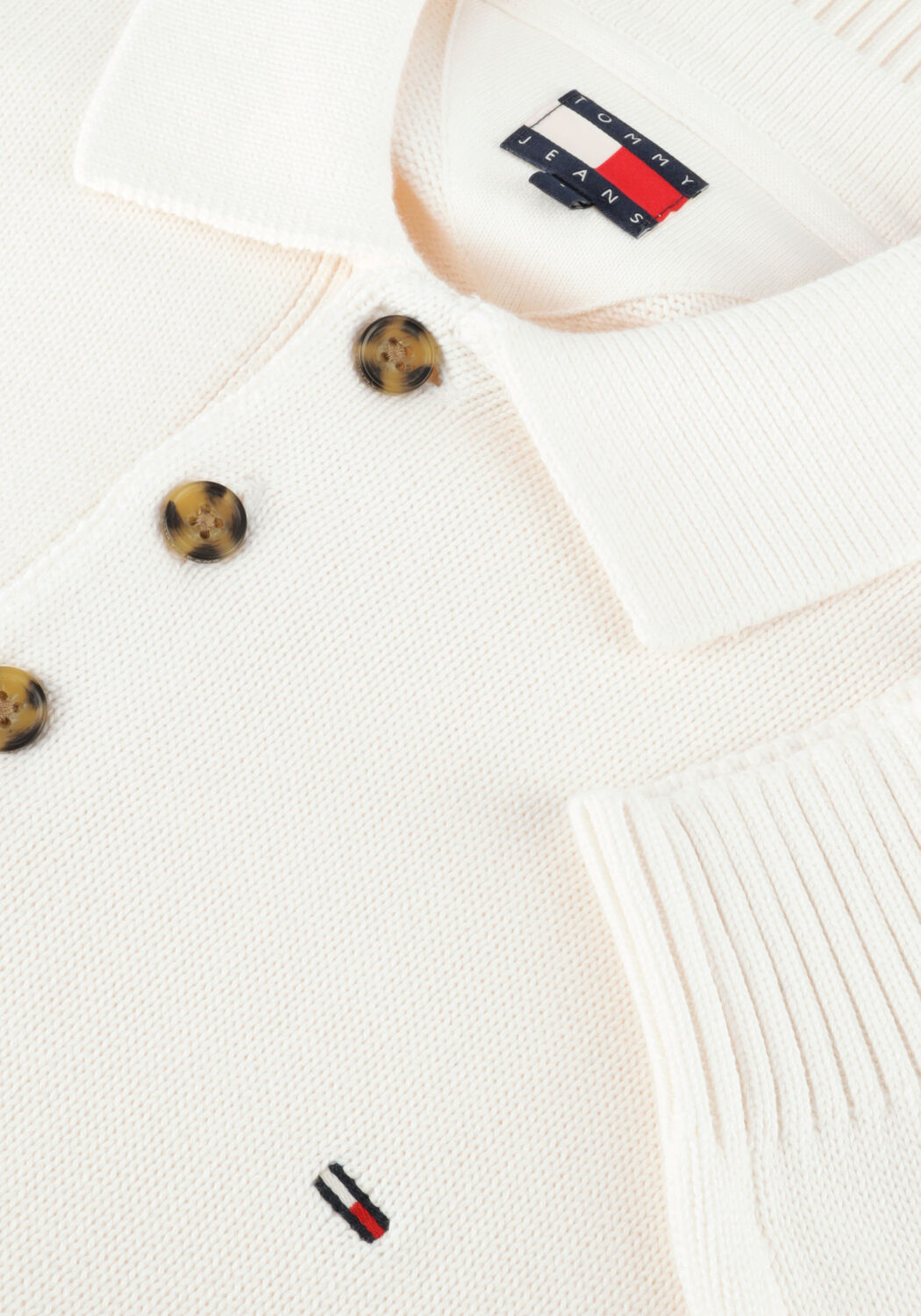 Nicht-gerade weiss TOMMY JEANS Pullover TJM SLIM ESSENTIAL POLO SWTR EXT - large