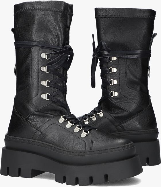 Schwarze BRONX Ankle Boots EVI-ANN 47425 - large