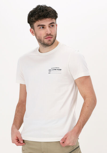 Weiße DIESEL T-shirt T-DIEGOS-C5 - large