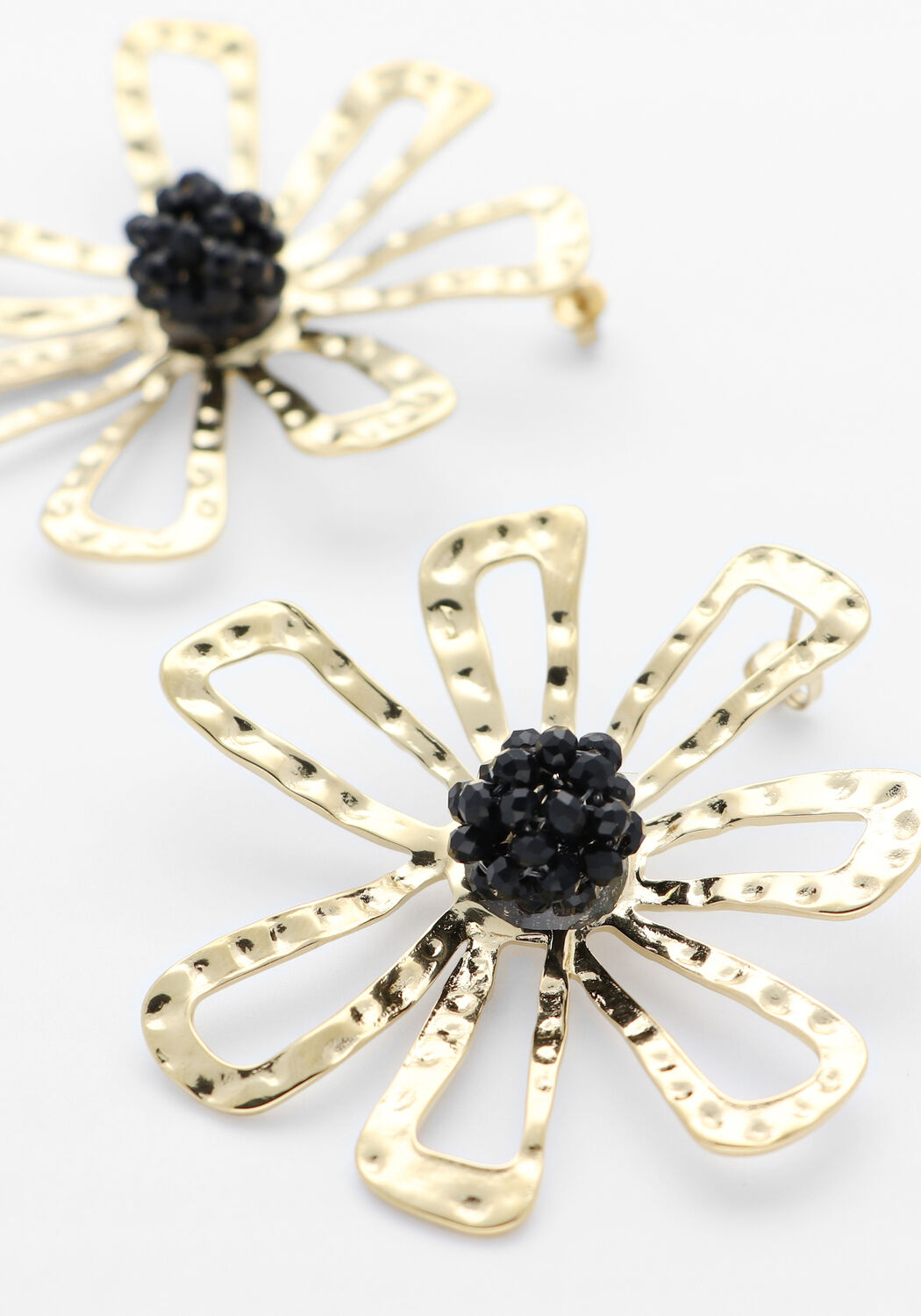 Goldfarbig NOTRE-V Ohrringe EARRING #15 - large