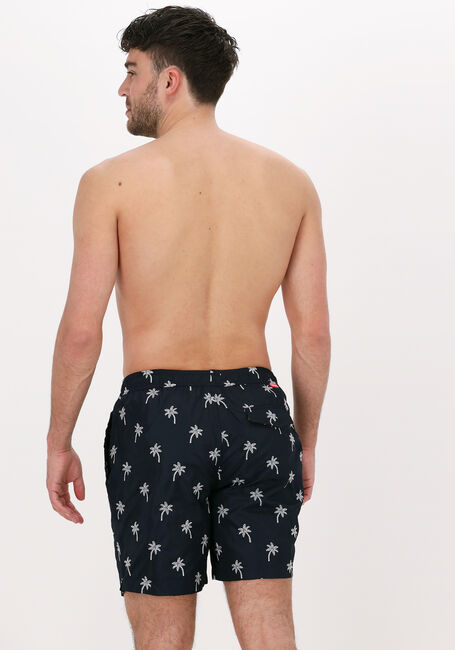 Blaue SCOTCH & SODA  RECYCLED POLYESTER EMBROIDERED SWIMSHORT - large